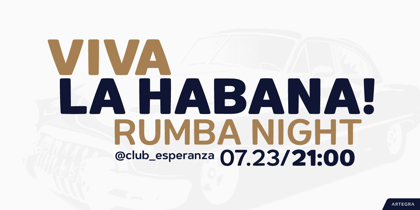 Habanera Rounded